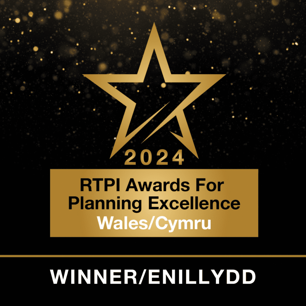 Winner RTPI Awards for Planning Excellence Wales